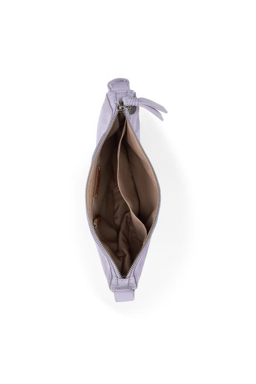 The Sak Tess Sling Leather Bag In Purple