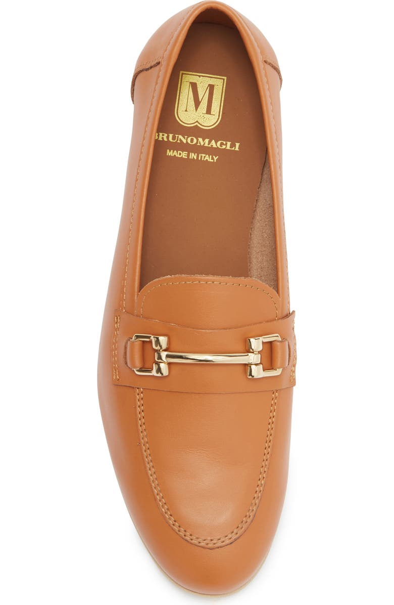 Bruno Magli Camilla Bit Loafer, Alternate, color, Cognac Leather