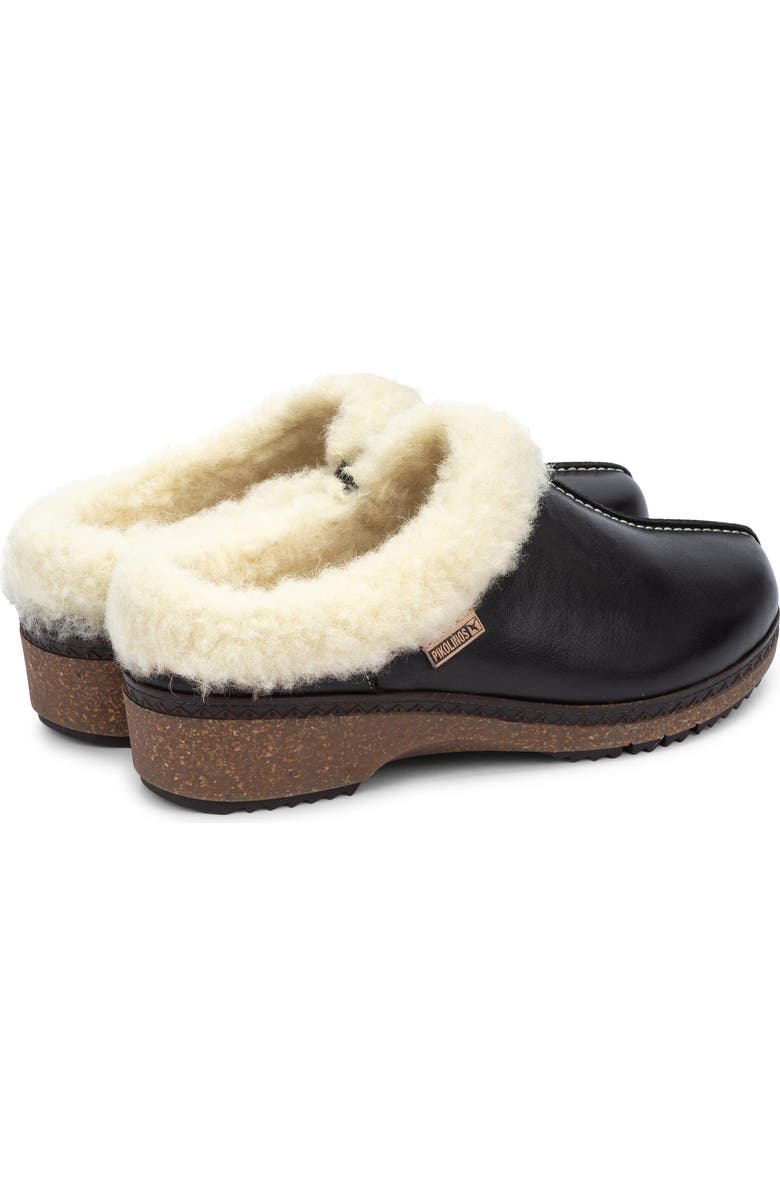PIKOLINOS Granada W0W Faux Shearling Clog, Alternate, color,