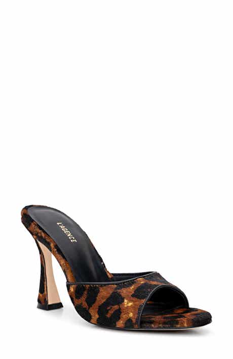 L'AGENCE Avery II Genuine Calf Hair Sandal