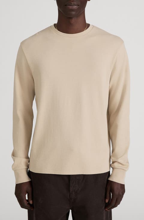 Duo Fold Long Sleeve Cotton T-Shirt