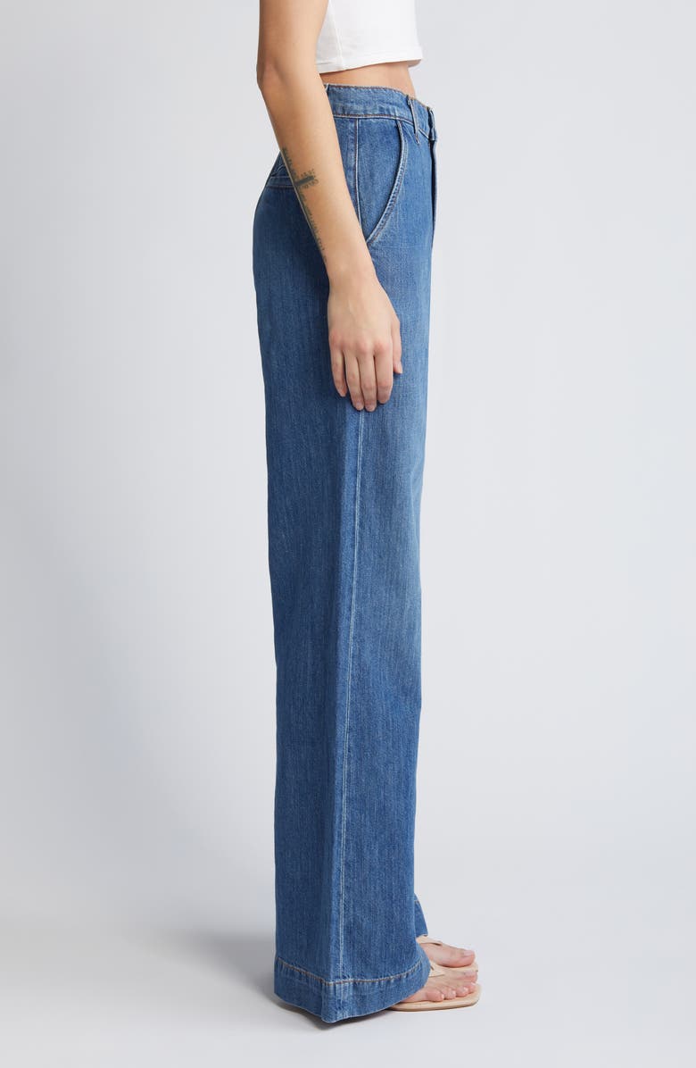 ASKK NY Wide Leg Jeans, Alternate, color, Rambler