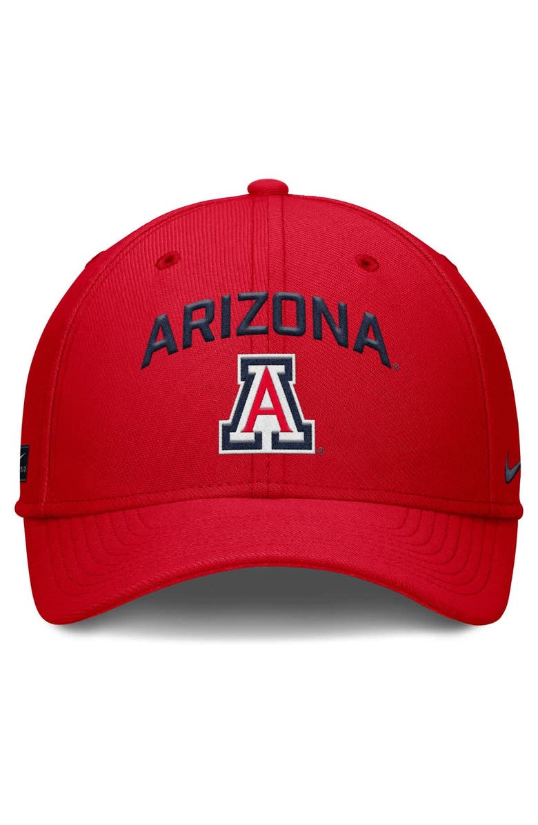 Nike Men's Nike Red Arizona Wildcats 2025 On-Field Rise Performance Flex Hat, Alternate, color, Red
