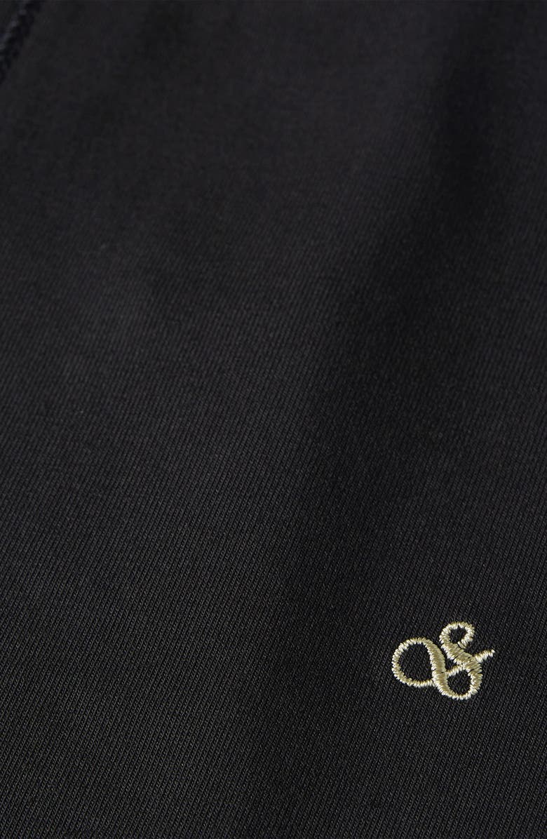 Scotch & Soda Stretch Cotton T-Shirt Midi Dress, Alternate, color, Meteorite