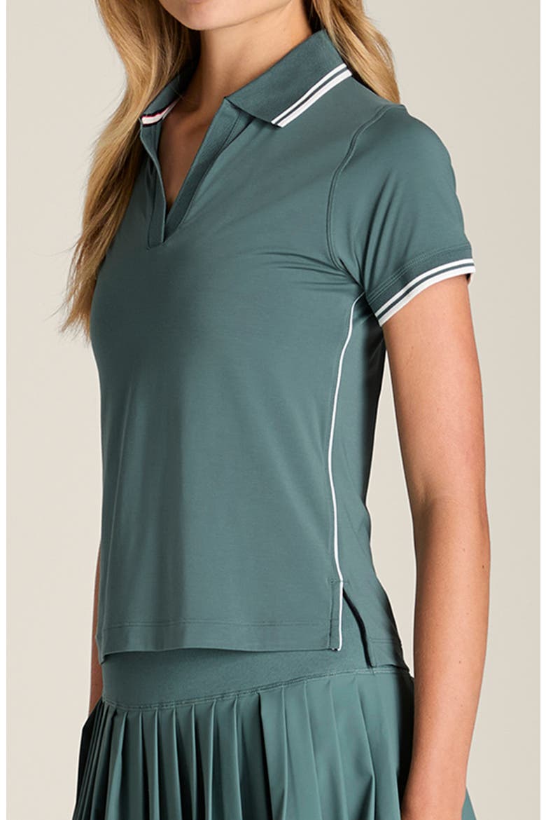 Club Performance Polo, Alternate, color, ATLANTIC