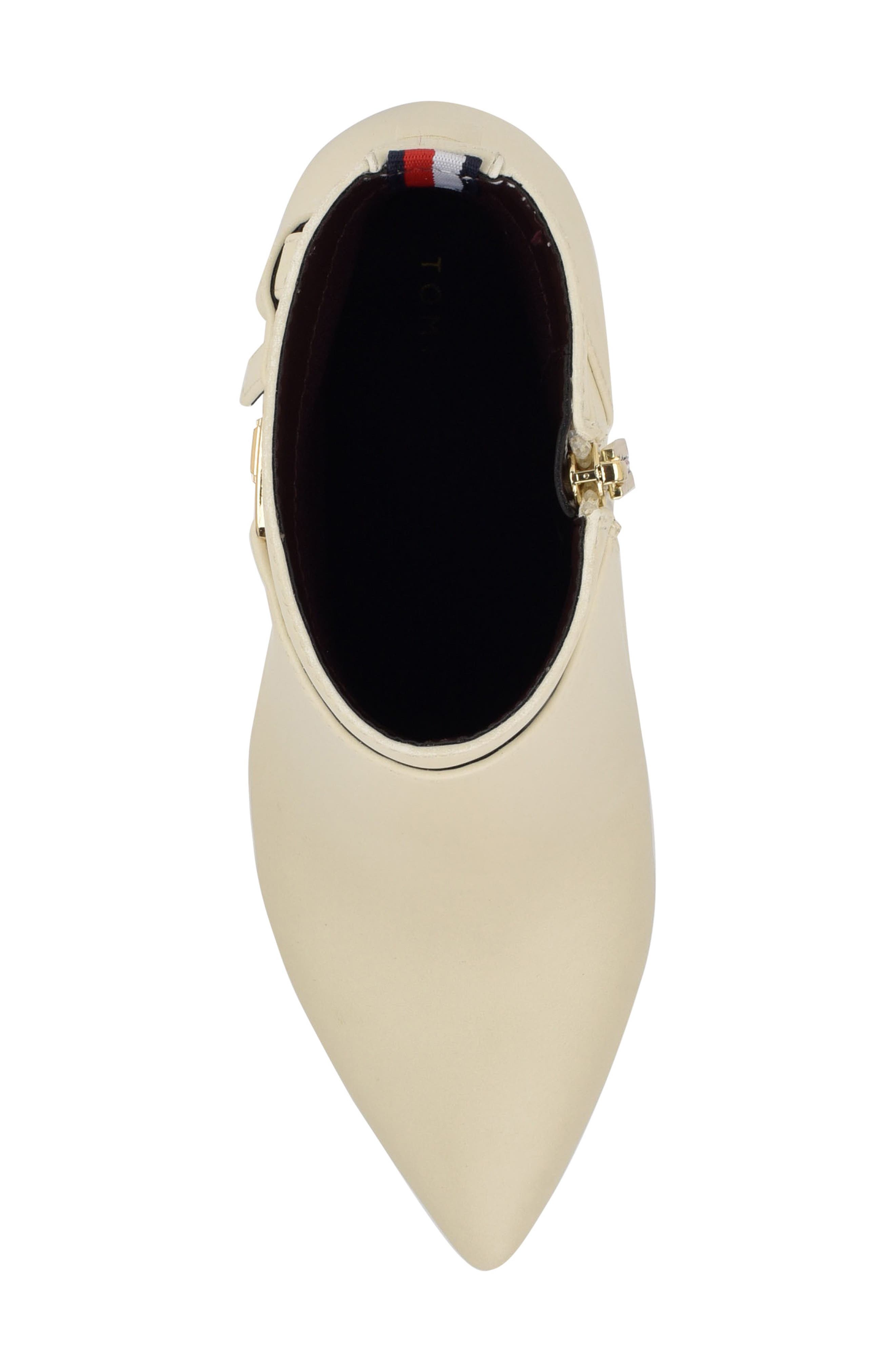 Tommy Hilfiger Jorine Pointed Toe Bootie, Alternate, color, Chic Cream