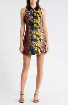 Alice + Olivia Velia Sleeveless Collar Dress