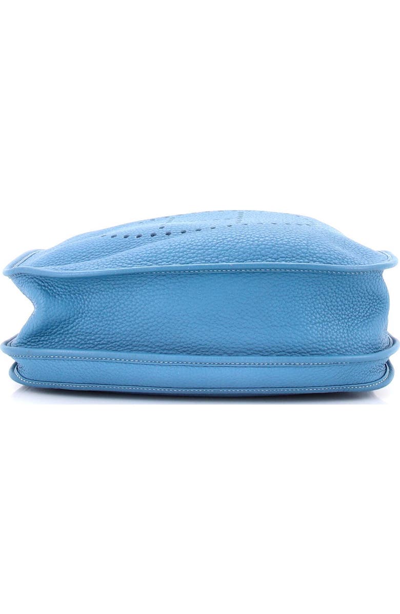 Pre-Owned Hermes Evelyne Bag Gen III Clemence GM, Alternate, color, Bleu Jean