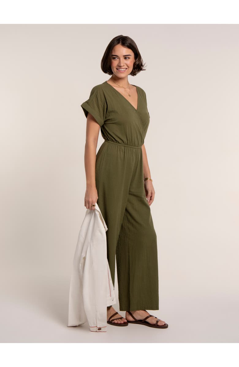 Brakeburn Ada Jumpsuit, Alternate, color, Khaki