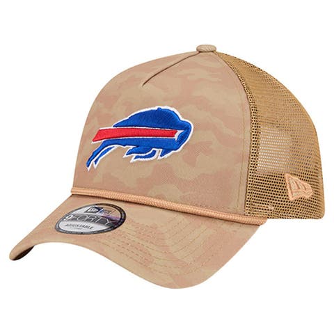 Men's New Era  Tan Buffalo Bills Wheat Camo 9FORTY Adjustable Hat