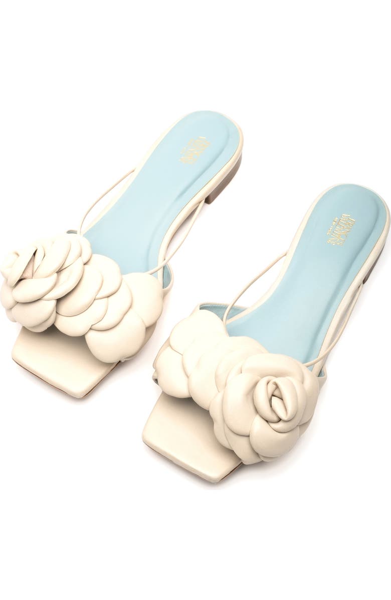 Frances Valentine Gardenia Slide Sandal, Alternate, color,