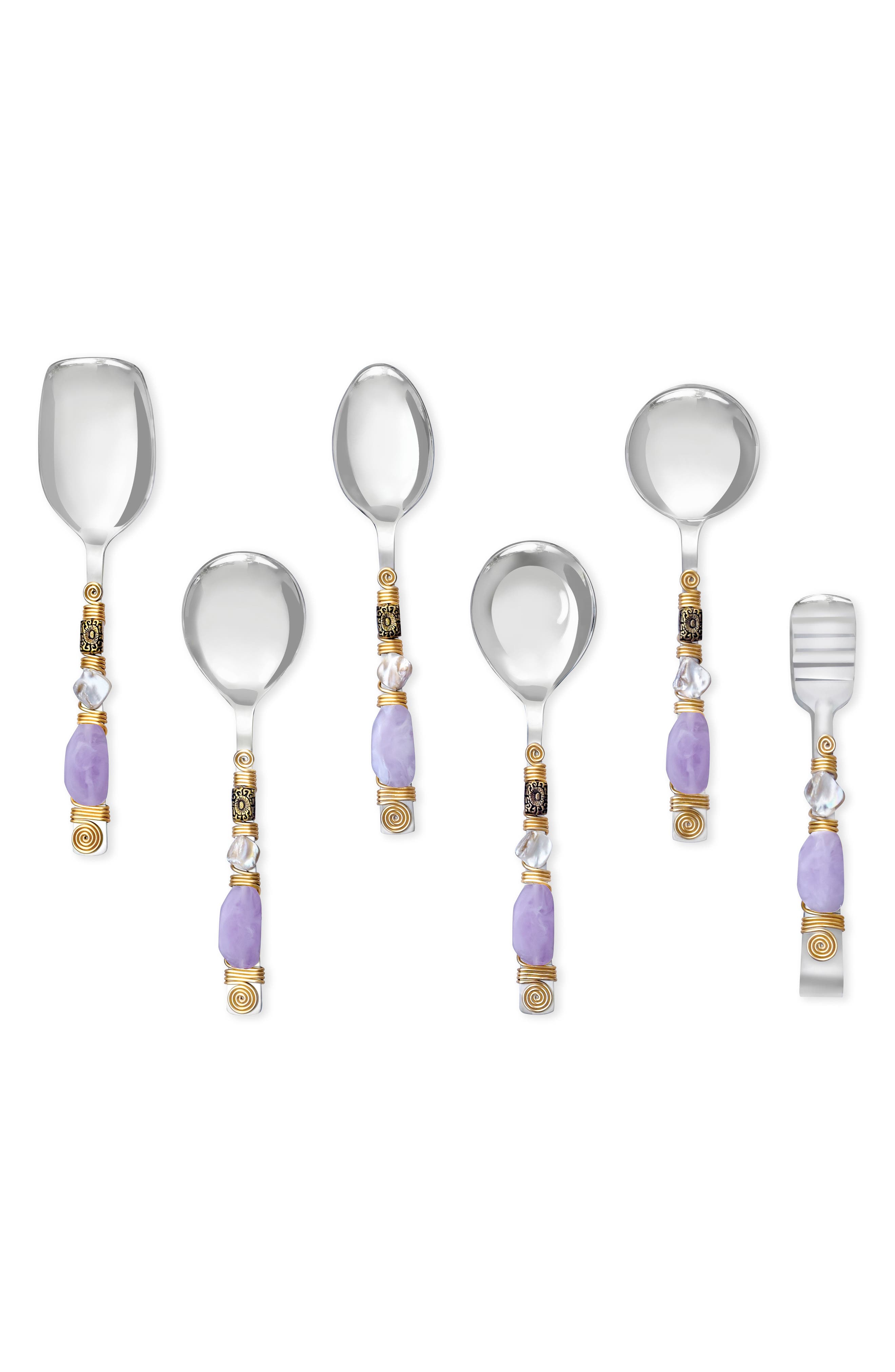 Tiramisu 6-Piece Serving Spoons