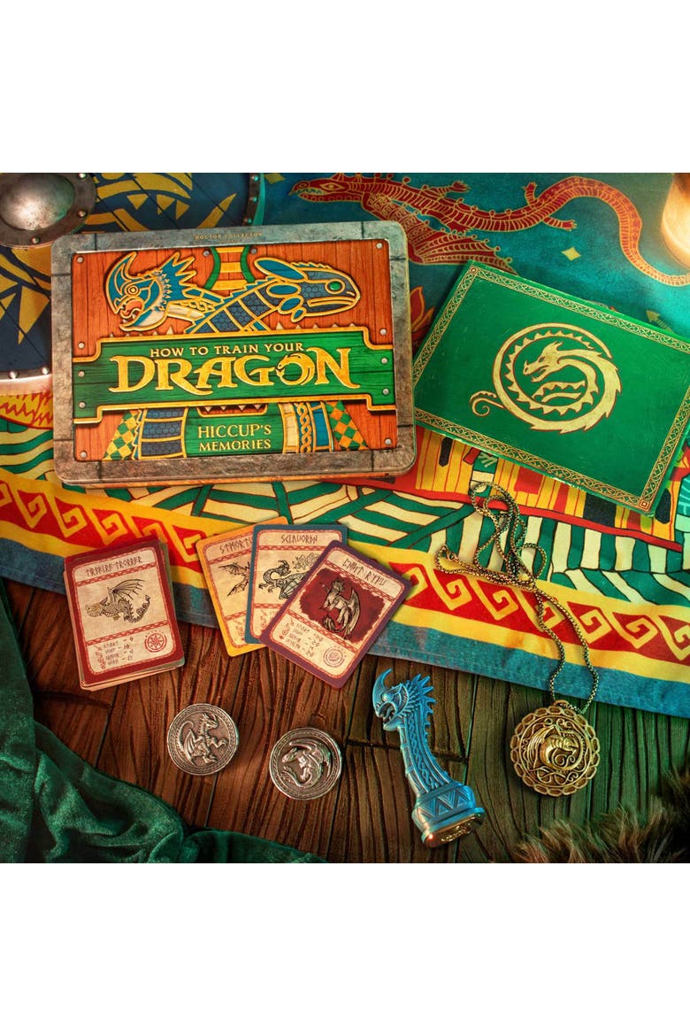 How To Train Your Dragon, Hiccups Memories, Collector Tin Box, Alternate, color, Multicolored