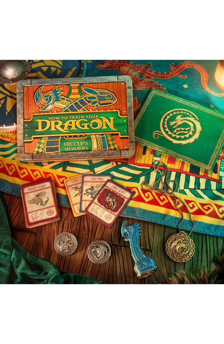 Doctor Collector How To Train Your Dragon, Hiccups Memories, Collector Tin Box, Alternate, color, Multicolored