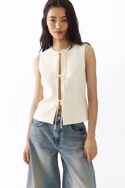 Tie-detail Waistcoat