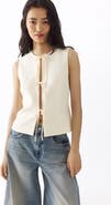 H&M Tie-detail Waistcoat