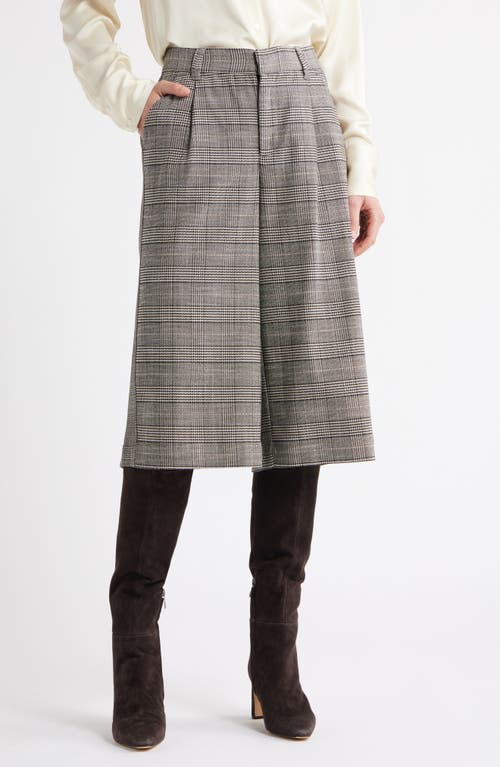 Wit & Wisdom Skyrise Glen Plaid Relaxed Fit Culottes