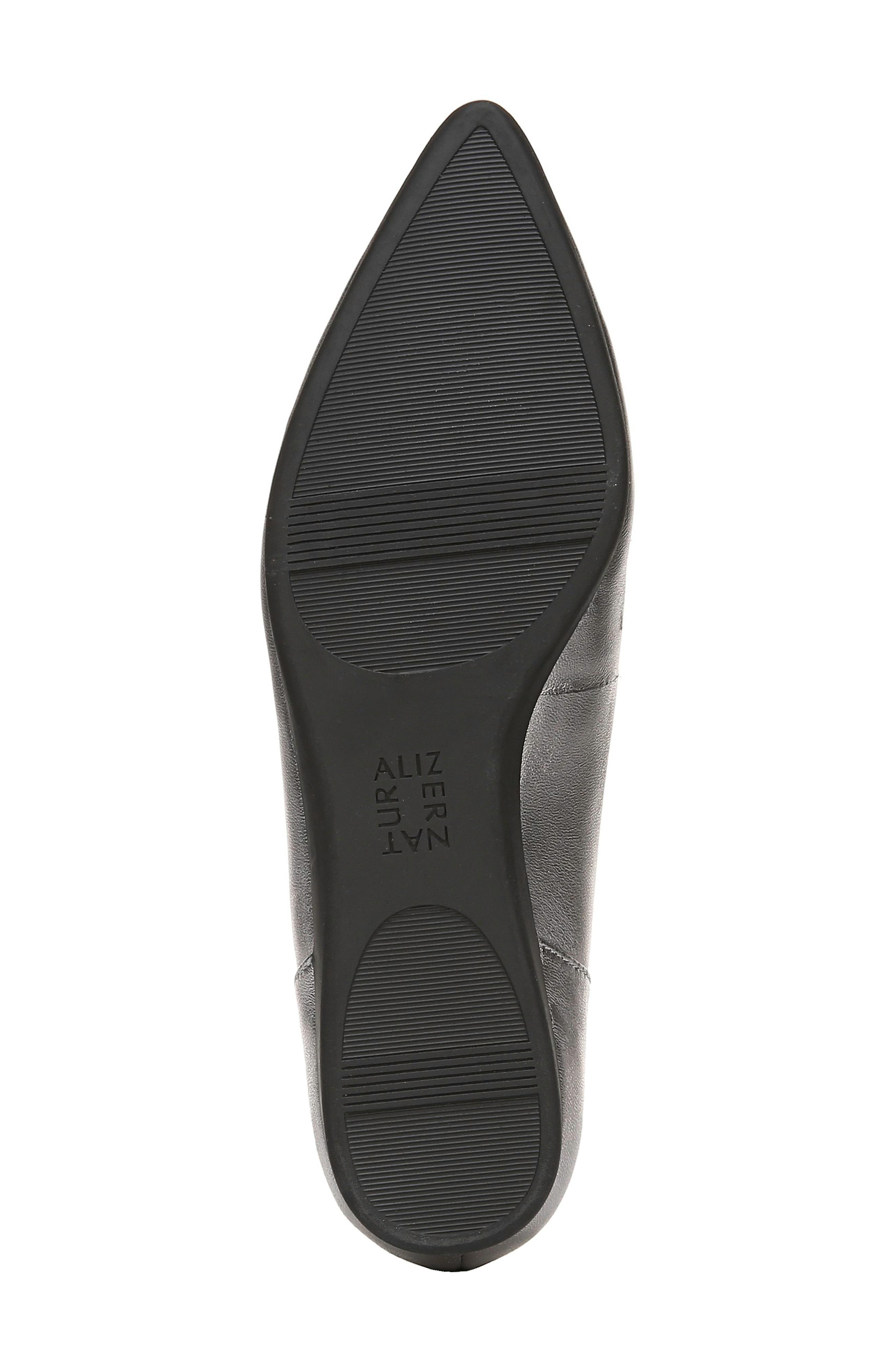 Rayna Flat, Alternate, color, PEWTER METALLIC LEATHER