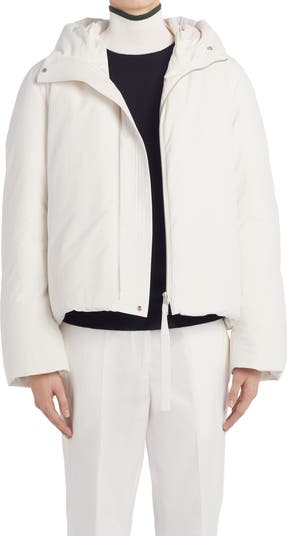 Jil Sander Recycled Down Jacket with Hood | Nordstrom Jil Sander Recycled Down Jacket with Hood | Nordstrom