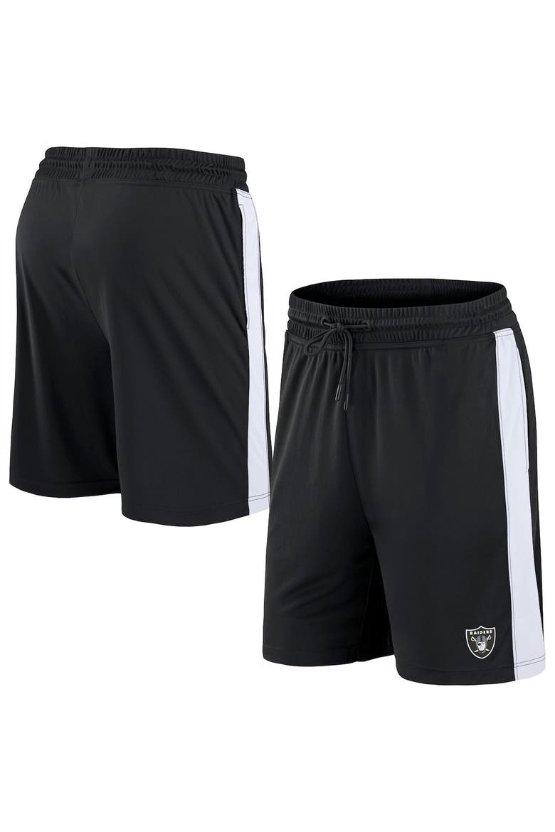 Men's Fanatics Branded Black Las Vegas Raiders Break It Loose Shorts, Alternate, color, Black