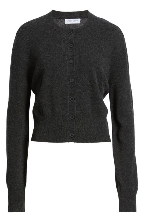 Artless Forever Tove Wool & Cashmere Cardigan In Black