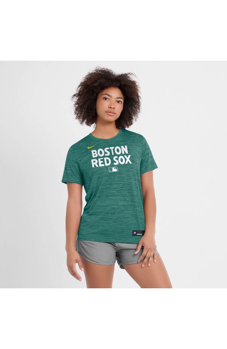 Nike Women's Nike  Green Boston Red Sox 2025 City Connect Authentic Collection Velocity Performance T-Shirt, Alternate, color, 