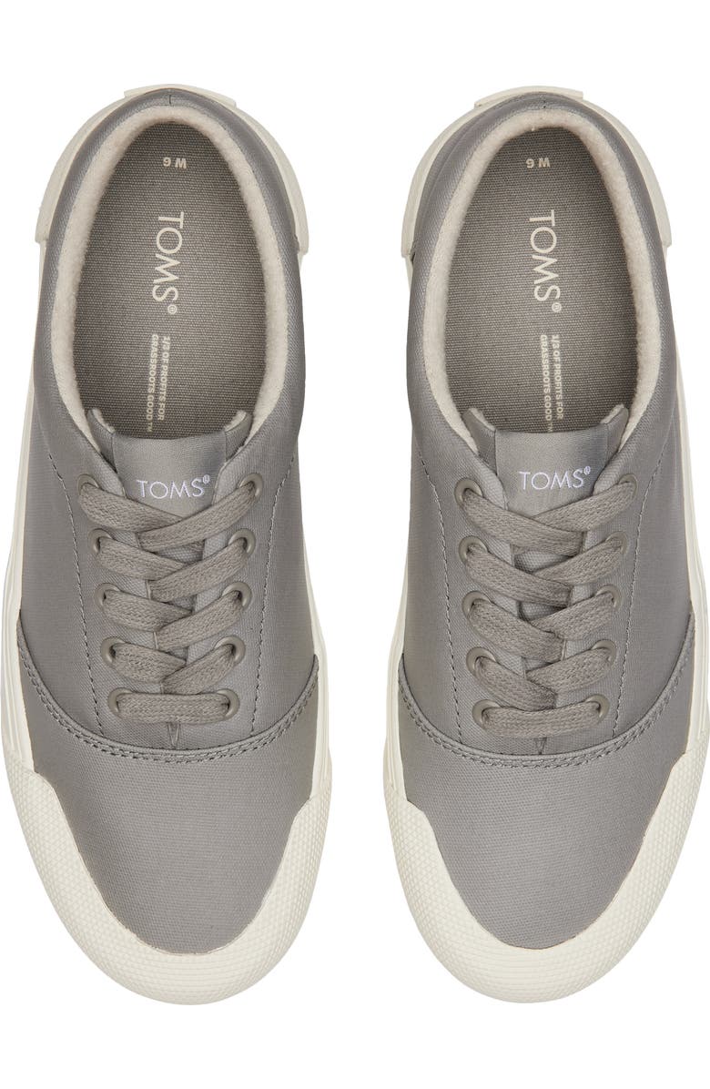 TOMS Fenix Canvas Lace-Up Sneaker, Alternate, color,