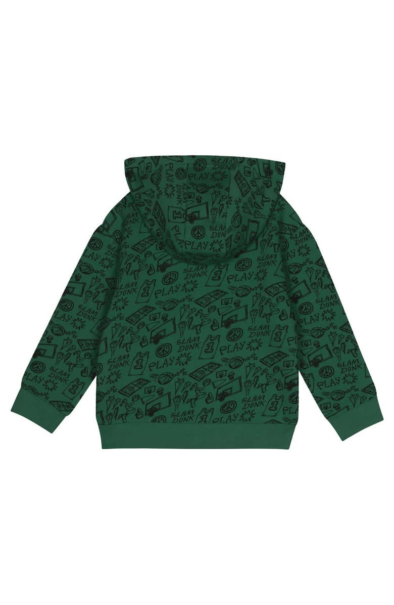 Outerstuff Toddler Green Milwaukee Bucks Give and Go Pullover Hoodie and Sweatpants Set, Alternate, color, Green