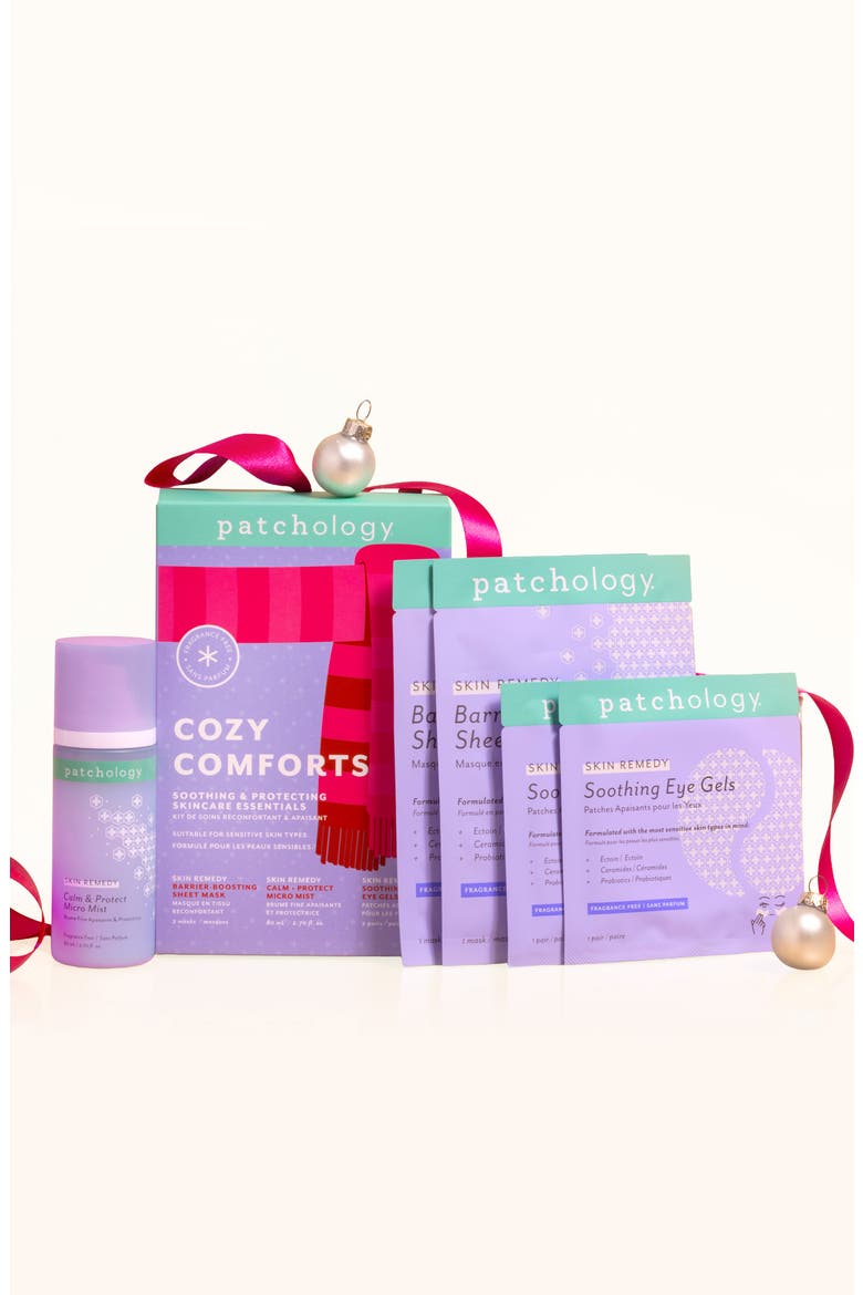 Cozy Comforts Soothing & Protecting Skin Care Essentials Set $41 Value, Alternate, color, NO COLOR