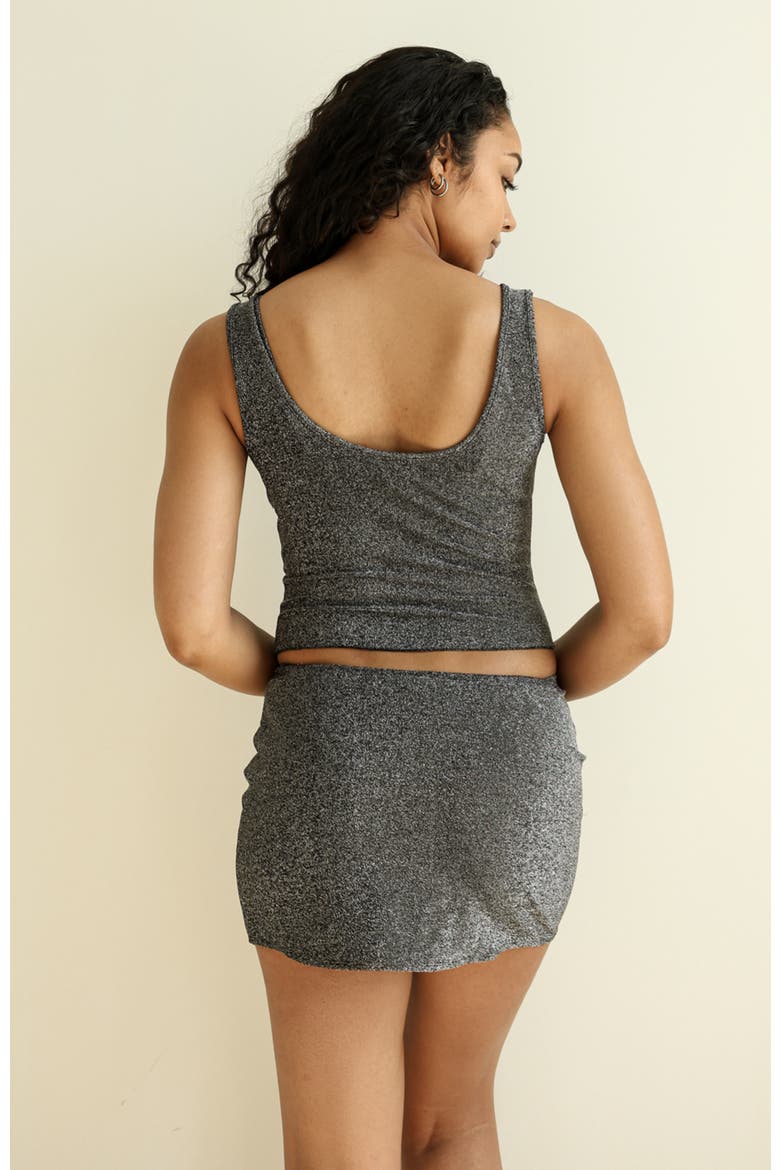 Take It Easy Blouse, Alternate, color, Sparkle Black