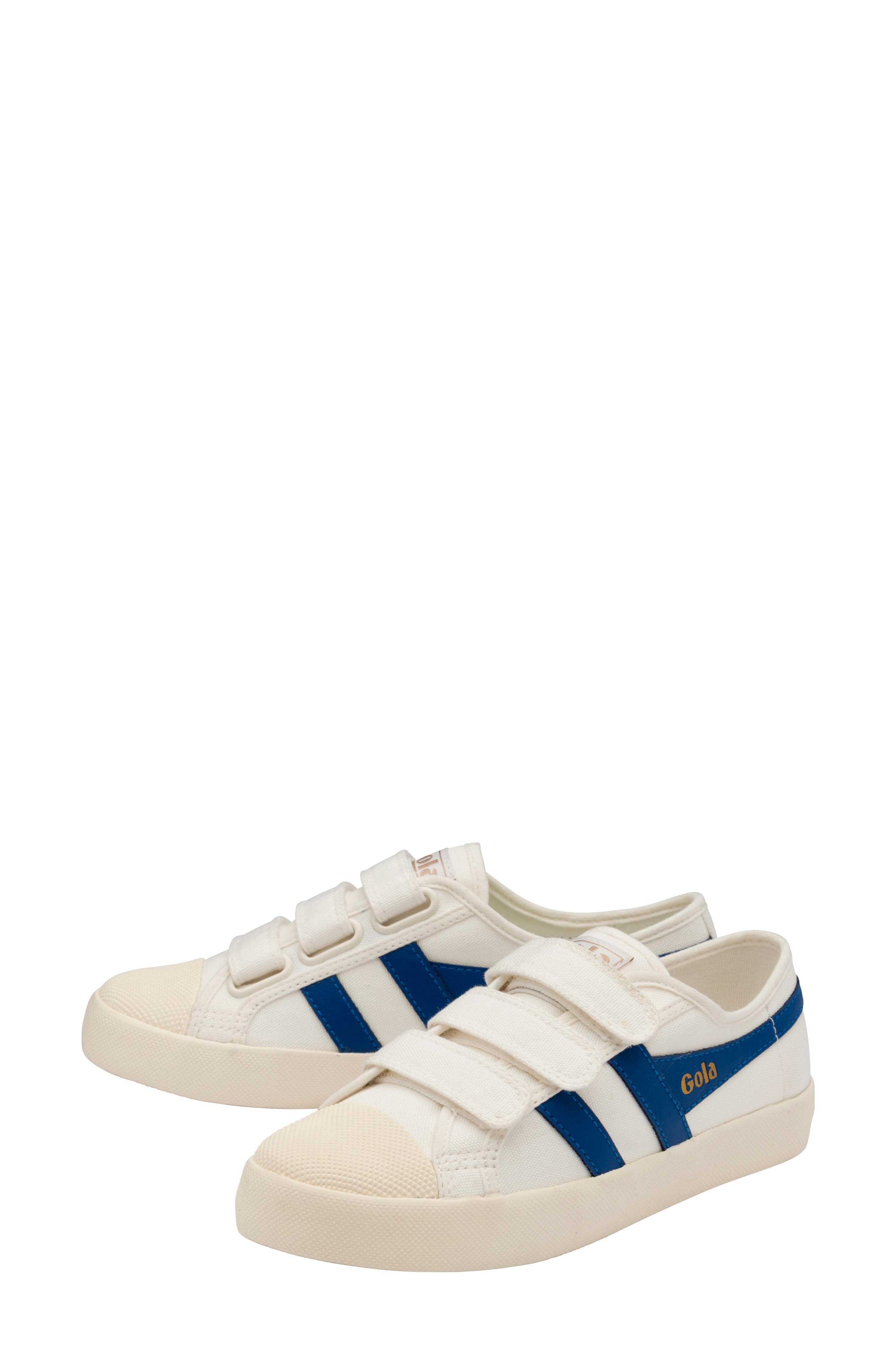 Gola Coaster Low Top Sneaker, Alternate, color, Off White/ Vintage Blue