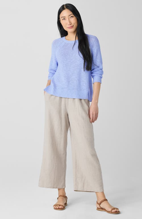Eileen Fisher Open-knit Jumper In Bellflower