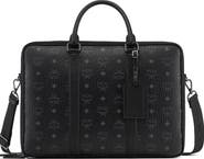 MCM Klassik Briefcase in Visetos