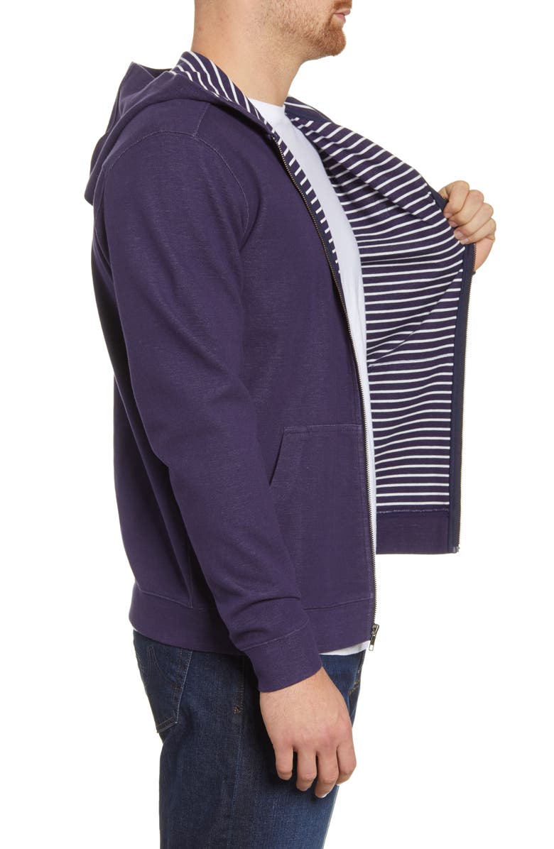 johnnie-O Burns Zip Hoodie, Alternate, color, 