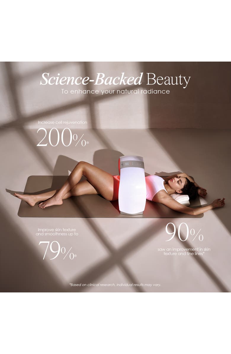 Project E Beauty LumaLux Dome Face & Body LED Light Therapy Device, Alternate, color, White