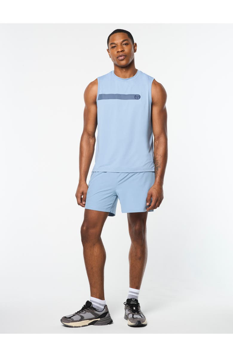 Sergio Tacchini Elio Performance Tank, Alternate, color, Faded Denim