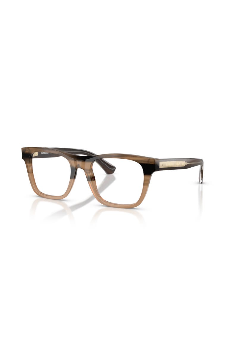52mm Square optical glasses, Main, color, Beige
