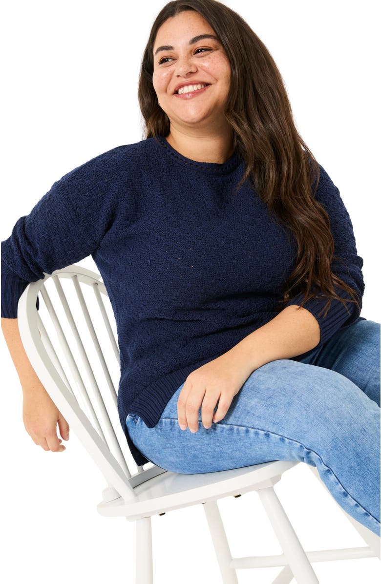 FatFace Plus Size Farryn Long Knit, Alternate, color, 