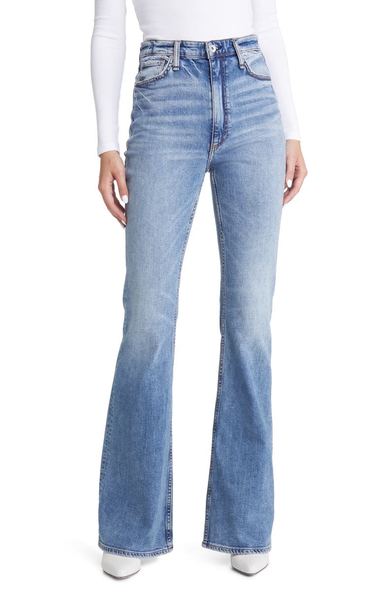 rag & bone Casey High Rise Flare Leg Jeans, Main, color, 