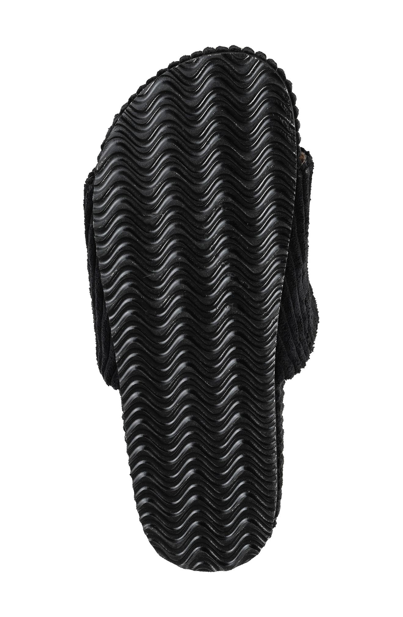 Journee Collection Aveline Ribbed Slide Slipper, Alternate, color, 