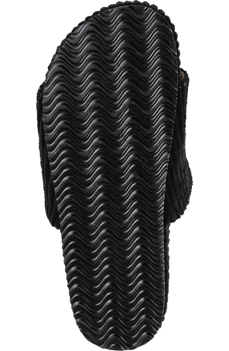 Journee Collection Aveline Ribbed Slide Slipper, Alternate, color,