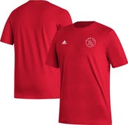 adidas Men's adidas Red Ajax Crest T-Shirt