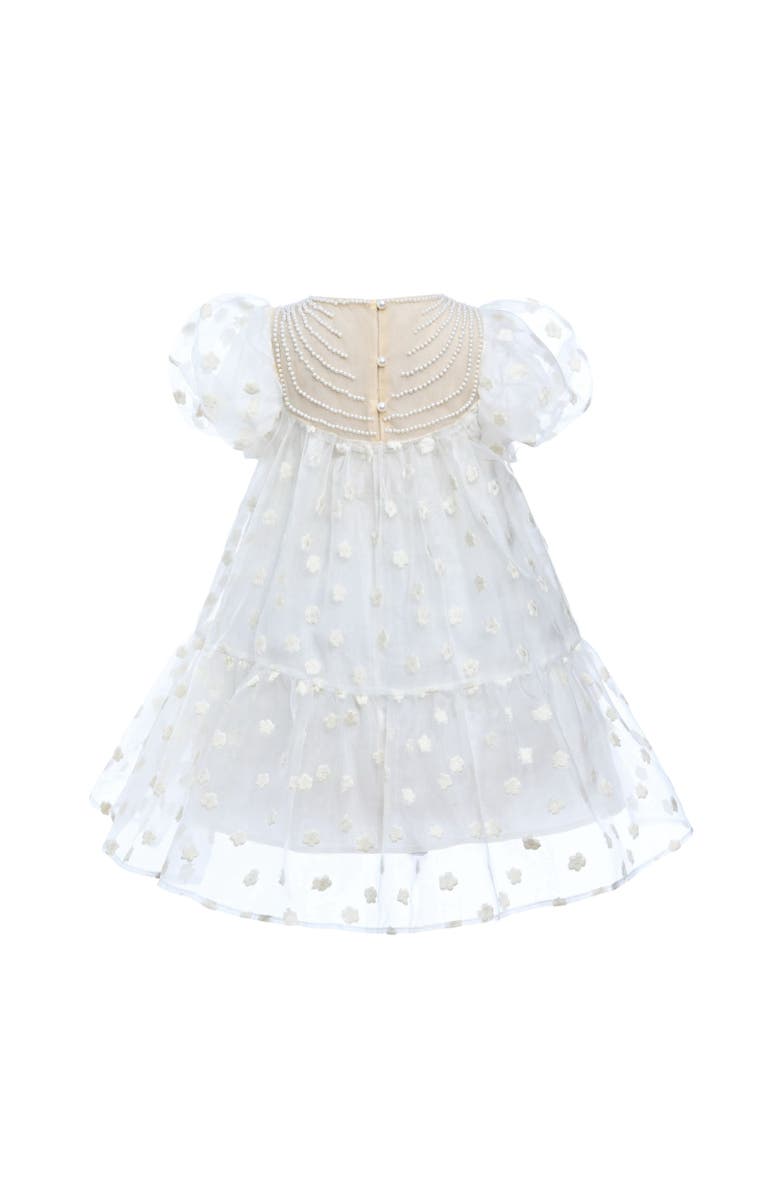 Tulleen Perivale Dress, Alternate, color, White
