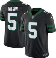 Nike Men's Nike Garrett Wilson Legacy Black New York Jets Alternate Vapor F.U.S.E. Limited Jersey