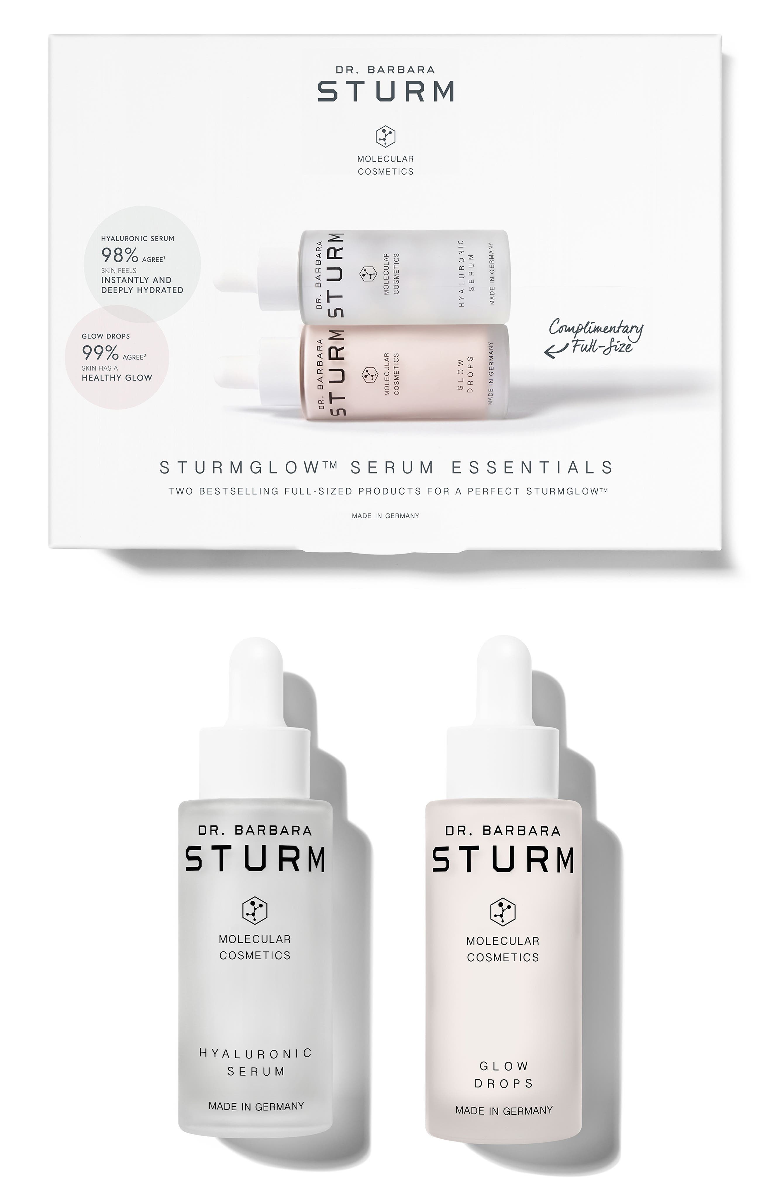 Dr. Barbara Sturm SturmGlow™ Serum Essentials Set $485 Value 