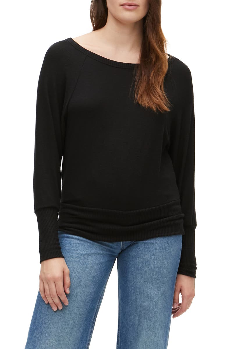 Michael Stars Sadie Tunic Sweatshirt, Main, color, 