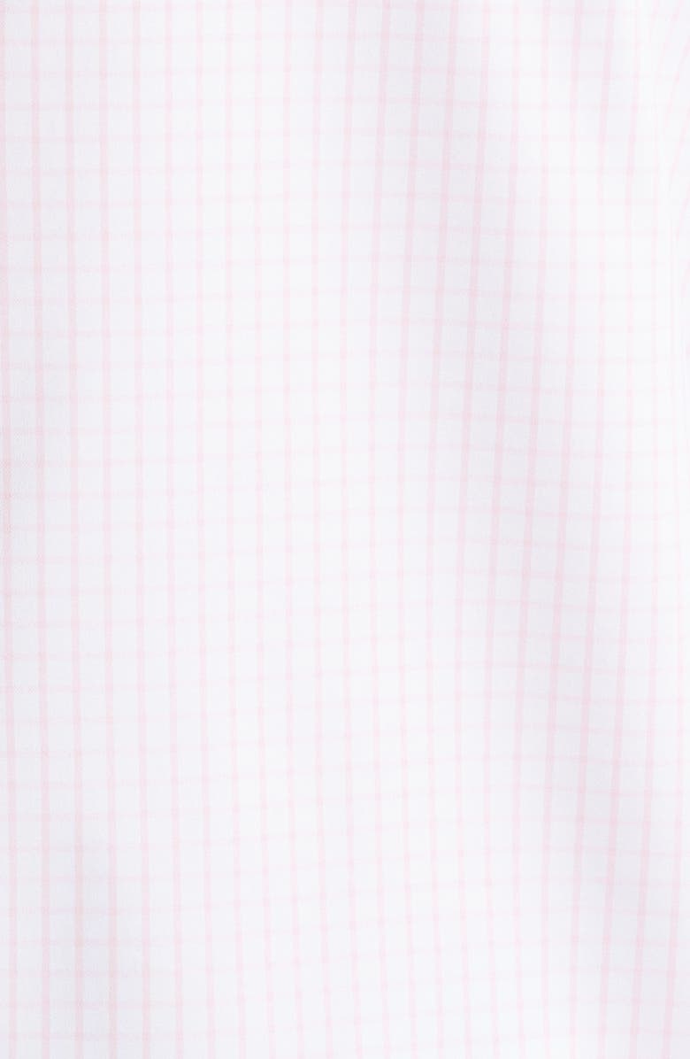 Peter Millar Hanford Check Performance Twill Button-Down Shirt, Alternate, color, Palmer Pink