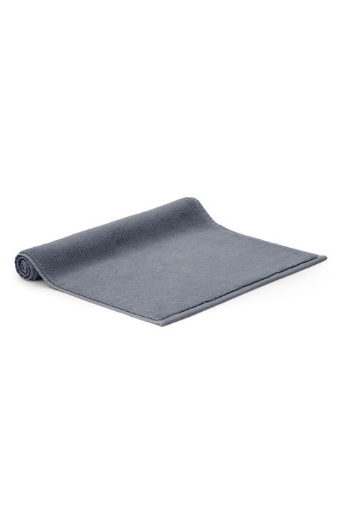 Ribbed Organic Cotton Bath Mat