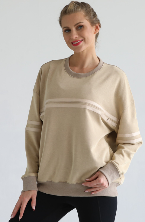 Celine Slouchy Nursing Pullover
