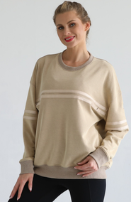 Sweat & Milk Celine Slouchy Nursing Pullover